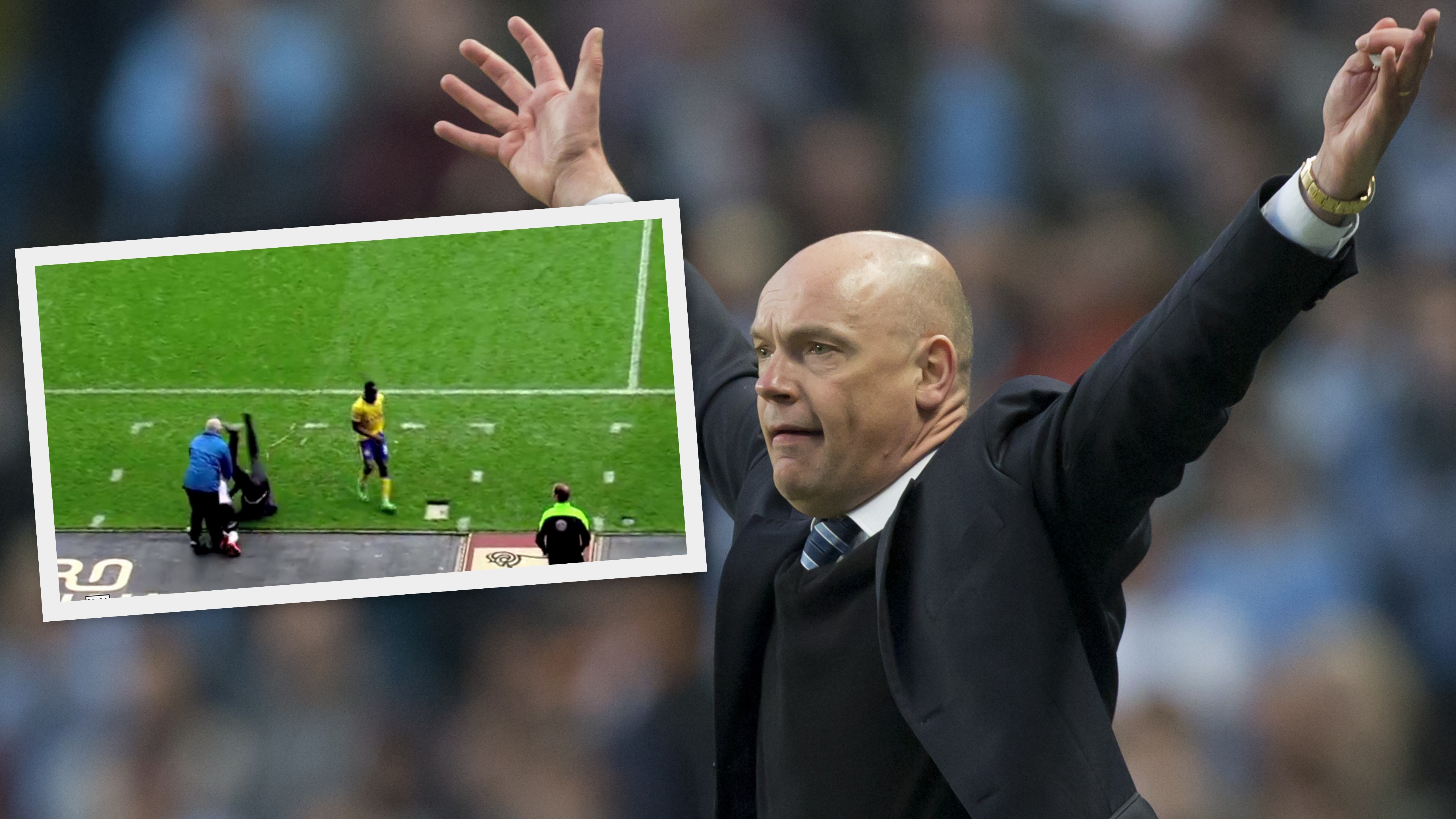 Uwe Rosler vs Johnny Russell_koláž
